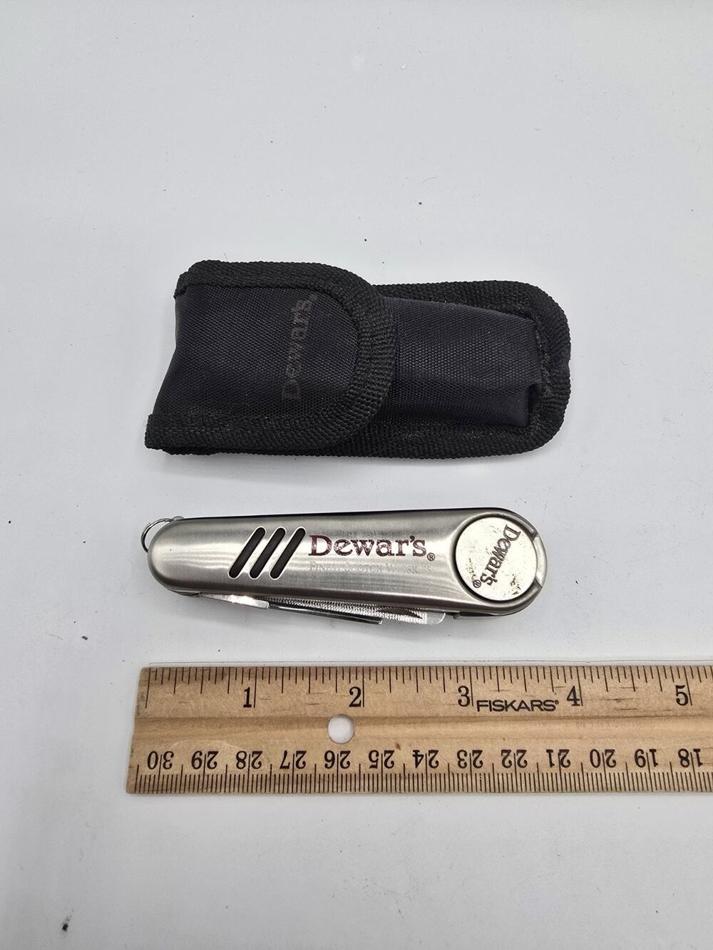 Dewar's Scotch Golf Tool and Ball Marker AB with Pouch